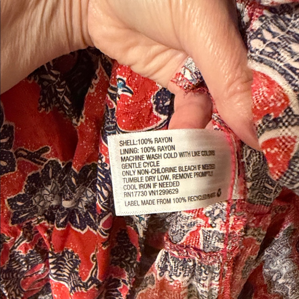 Knox Rose Floral Maxi Dress with Navy Print size XL - Picture 6 of 6